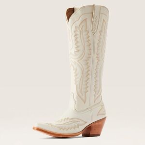 Ariat Tan Leather Cowboy Boots